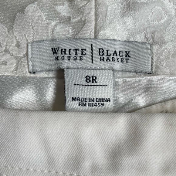 White House Black Market Off White Women's Trousers - Picture 11 of 11
